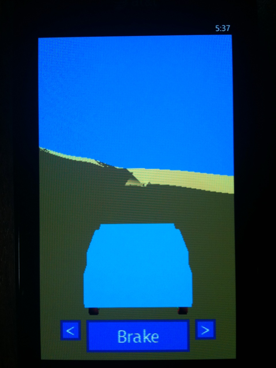 Demo running on Samsung Focus